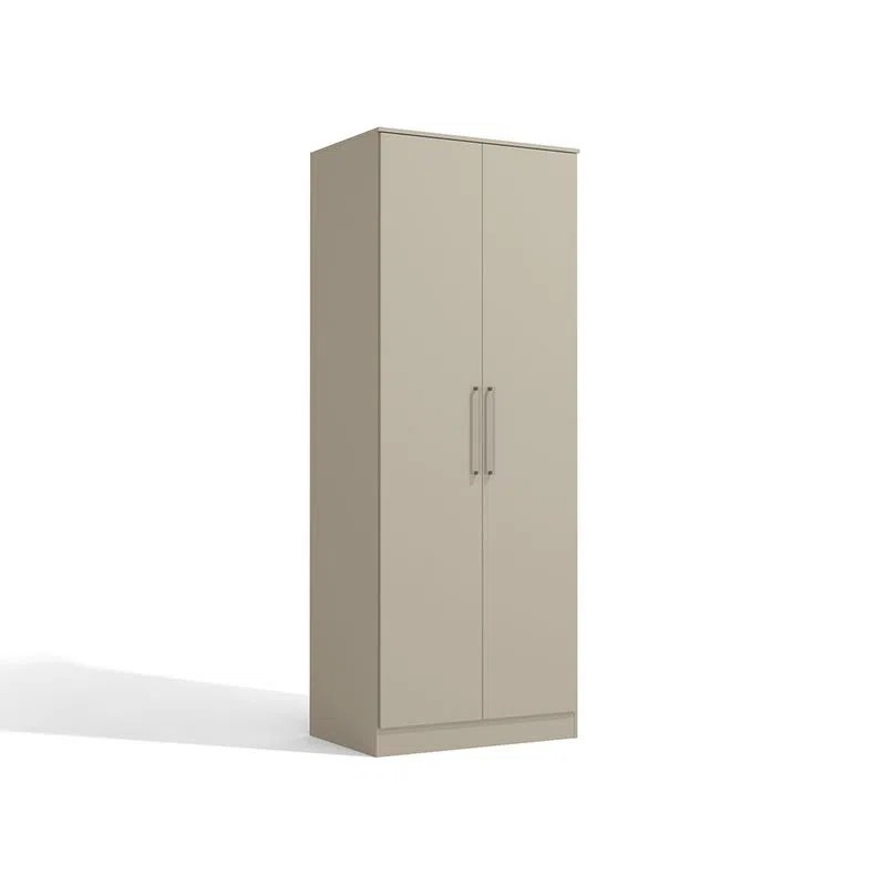 imagem de Guarda-Roupa 2 Portas Versa Bege 88x59x230 Kappesberg - L562-CO